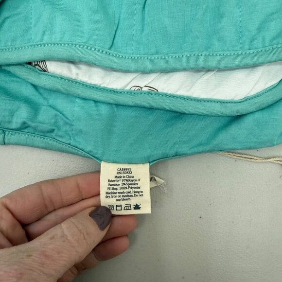 Kyte Baby Succulent Plant Bamboo Rayon 32" Swaddle Blanket NEW - Picture 3 of 5